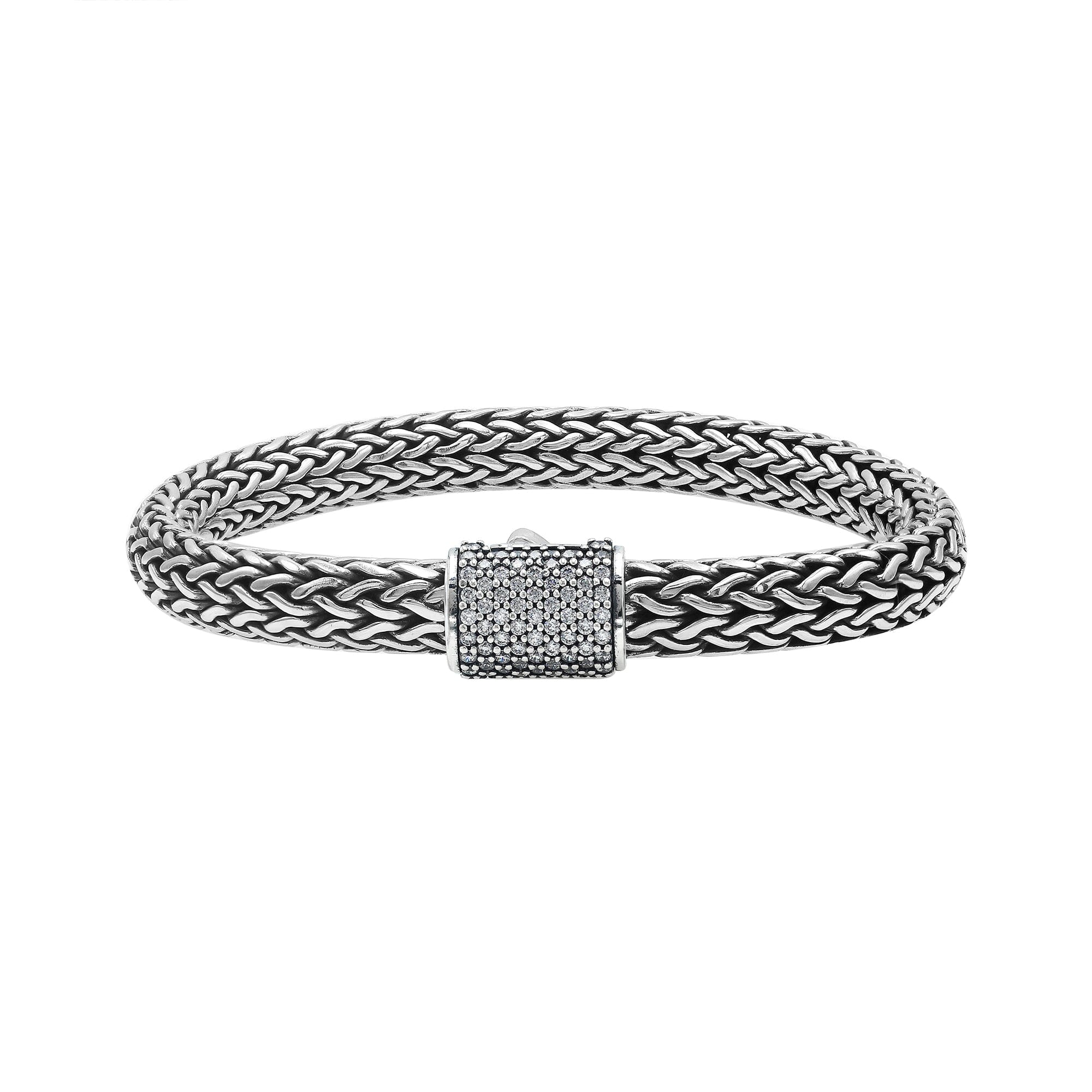 Sterling Silver Braided Bracelet hotsell 8