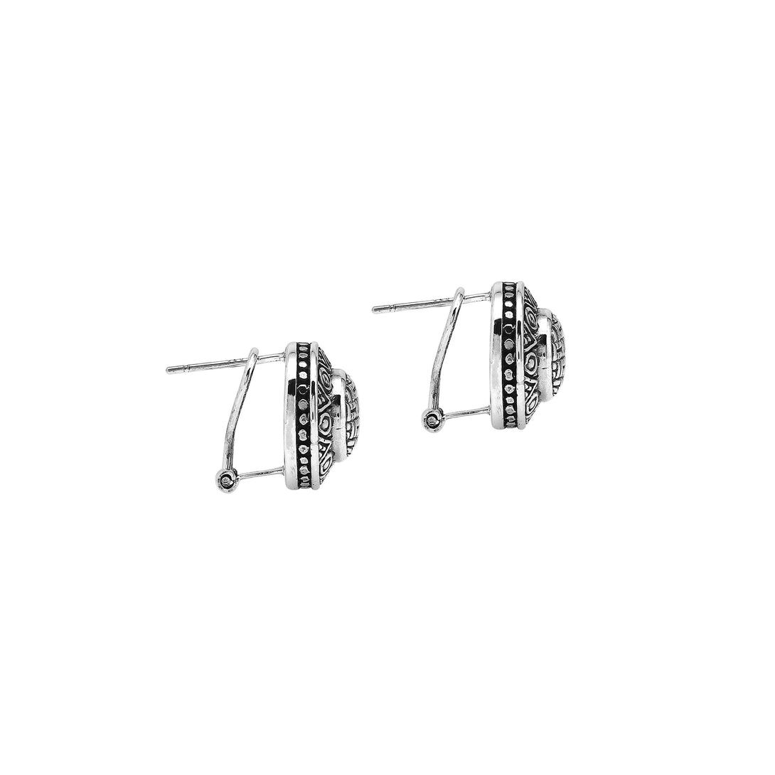 AE-6135-S Sterling Silver Earring Jewelry Bali Designs Inc 