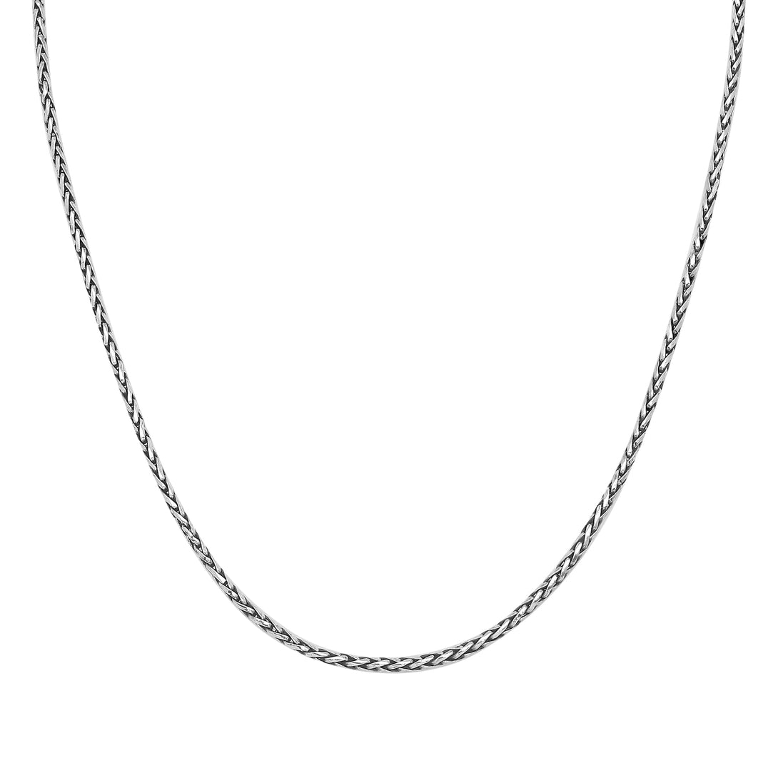 AN-1002-S-3MM Bali Hand Crafted Sterling Silver Chain With Lobster Jewelry Bali Designs Inc 