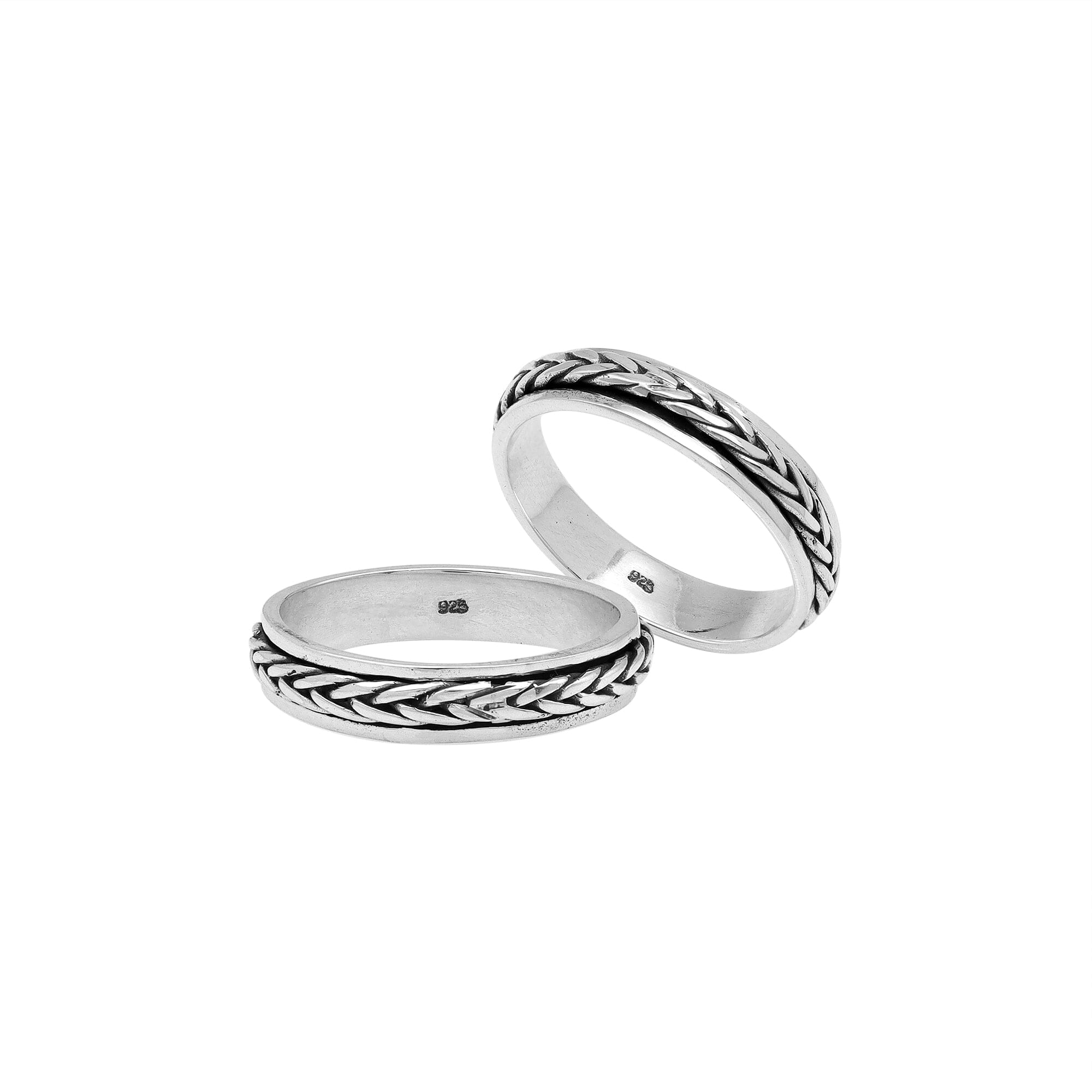 Sterling Silver Tube Ring - Handcrafted for Timeless Elegance - Nine Amulets