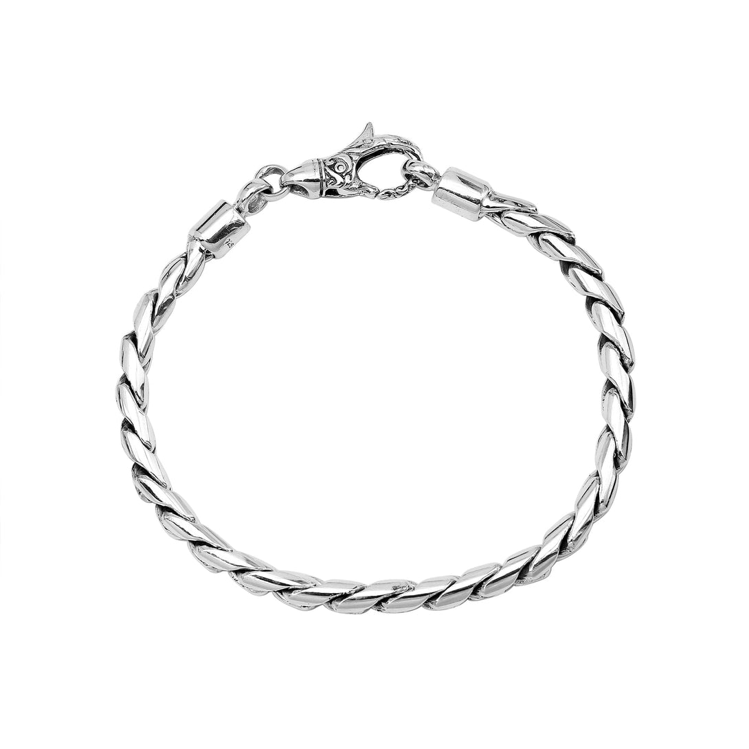 SB-0127-S-5MM Bali Hand Crafted Sterling Silver Chain With Lobster Jewelry Bali Designs Inc 