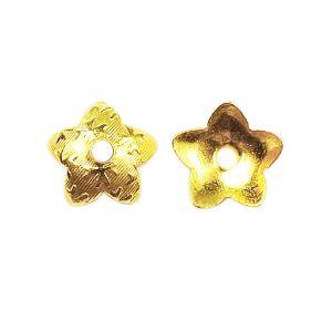 CG-198 18K Gold Overlay Bead Cap Beads Bali Designs Inc 