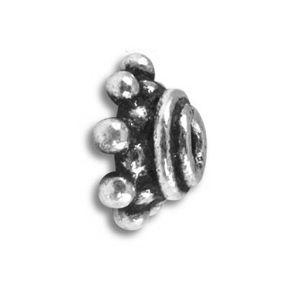 CSF-152 Silver Overlay Bead Cap Beads Bali Designs Inc 