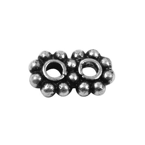 8mm 8pc Bali Silver Beads, Spacer Beads, Jewelry Making Antique Silver  Plated Bali Spacers 